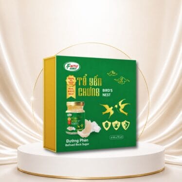 Tổ Yến Chưng Đường phèn [Đại học Nha Trang] – Hộp 6 hũ x 70ml