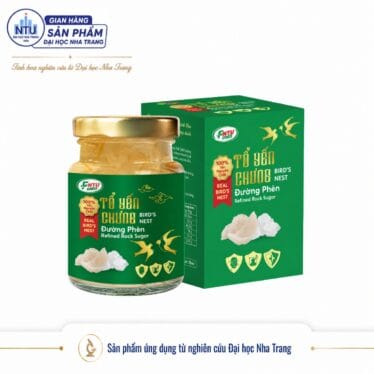 Tổ Yến Chưng Đường phèn [Đại học Nha Trang] – Hộp 1 hũ x 70ml