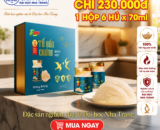 TỔ YẾN CHƯNG KHÔNG ĐƯỜNG - HỘP 6 HŨ [Đại học Nha Trang]