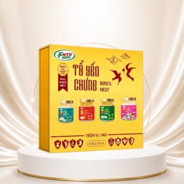 Tổ Yến Chưng Mix Vị [Đại học Nha Trang] - Hộp 6 hũ x 70ml