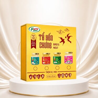 Tổ Yến Chưng Mix Vị [Đại học Nha Trang] - Hộp 6 hũ x 70ml