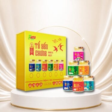 Tổ Yến Chưng Mix Vị [Đại học Nha Trang] - Hộp 6 hũ x 70ml