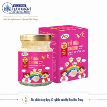 Tổ Yến Chưng Dành Cho Trẻ Em [Đại học Nha Trang] - Hộp 1 hũ x 70ml