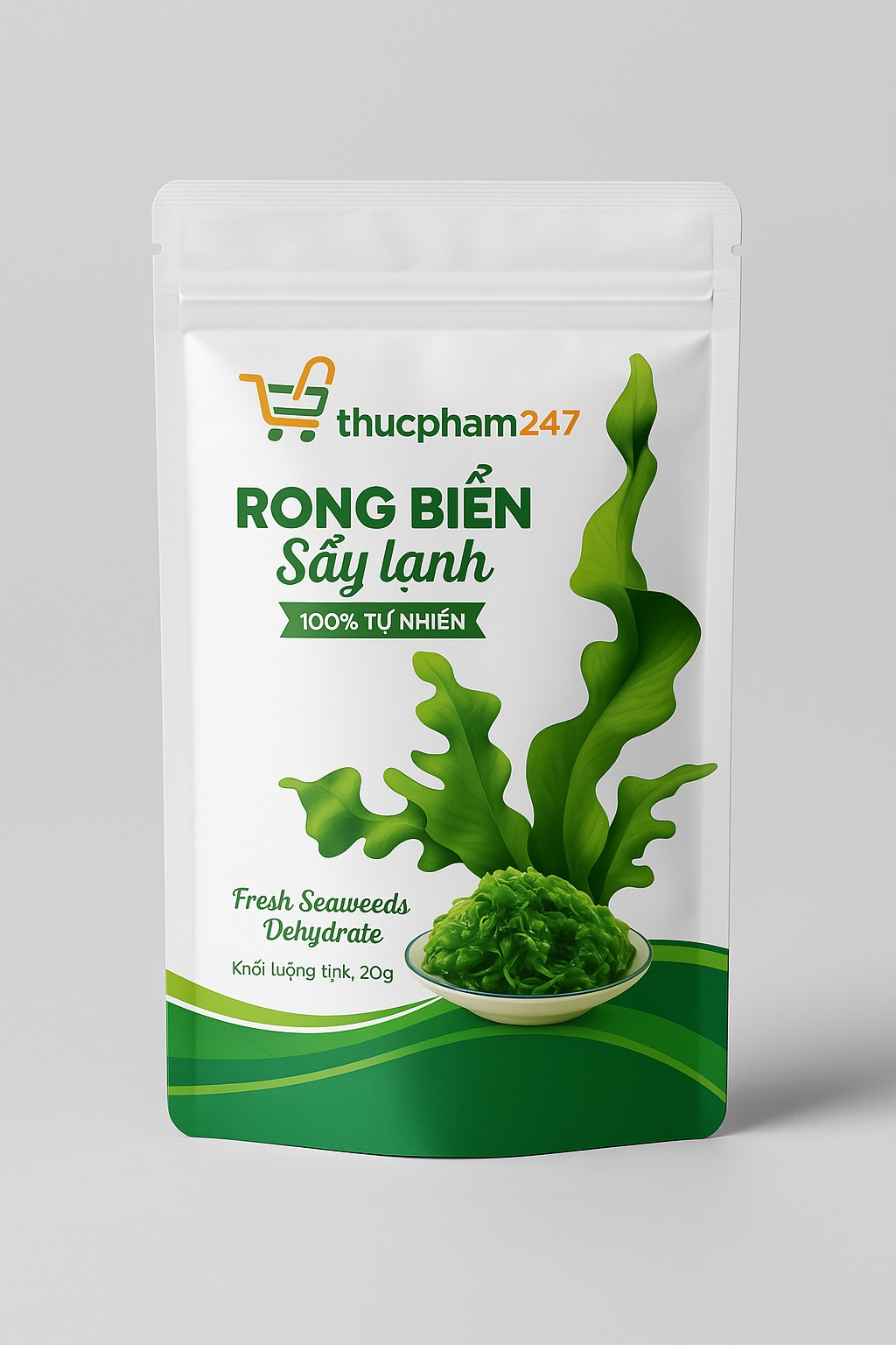 RONG BIỂN SẤY LẠNH – NHẸ NHÀNG THANH MÁT, GIÀU DINH DƯỠNG TỪ TỰ NHIÊN! 🌊