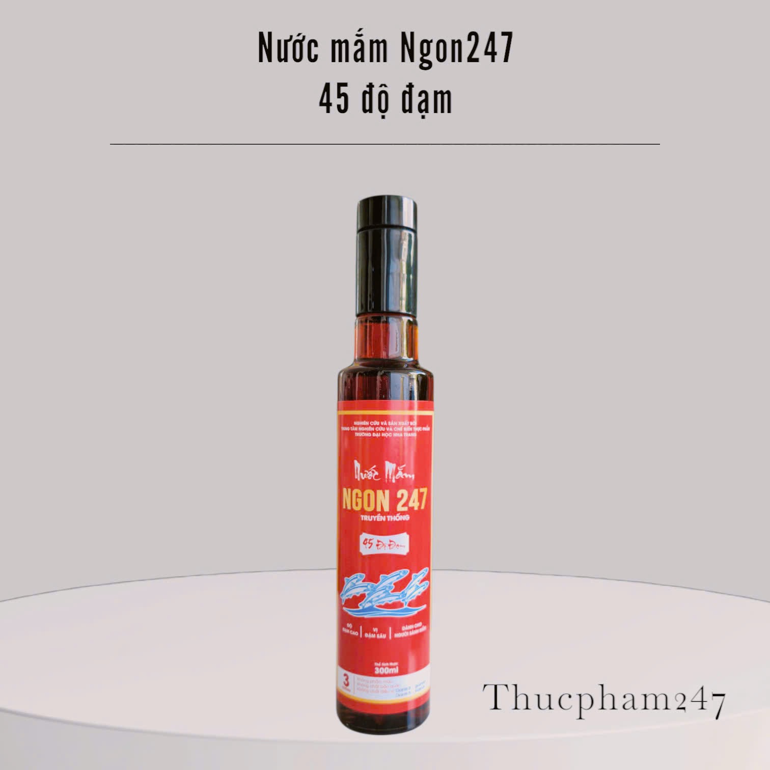 Nước mắm 45 độ đạm (Hộp 4 chai)