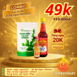 Combo 49K chào mừng (1 nước mắm Ngon247 30 độ, 1 rong biển sấy lạnh, 1 dầu cá hồi)