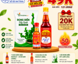 Combo 49K chào mừng (1 nước mắm Ngon247 30 độ, 1 rong biển sấy lạnh, 1 dầu cá hồi)