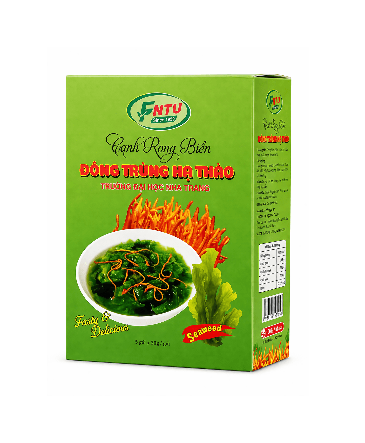 COMBO: nước mắm Ngon247 45 đạm, Nước mắm Ngon247 30 đạm, hộp canh rong đtht, gói rong sụn