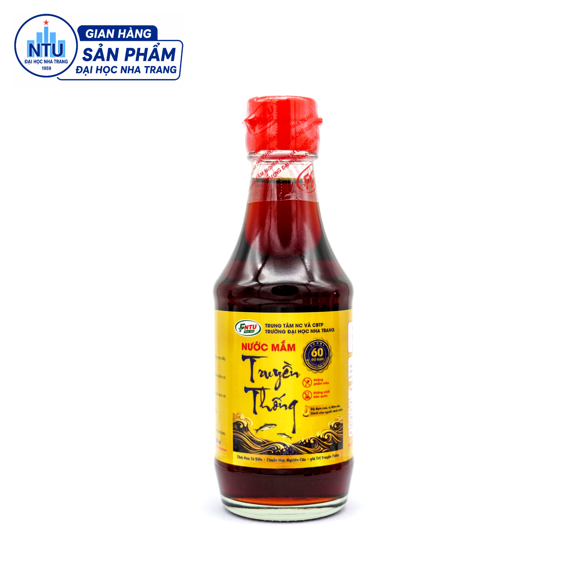 Nước mắm truyền thống 60 độ đạm (chai 200ml)