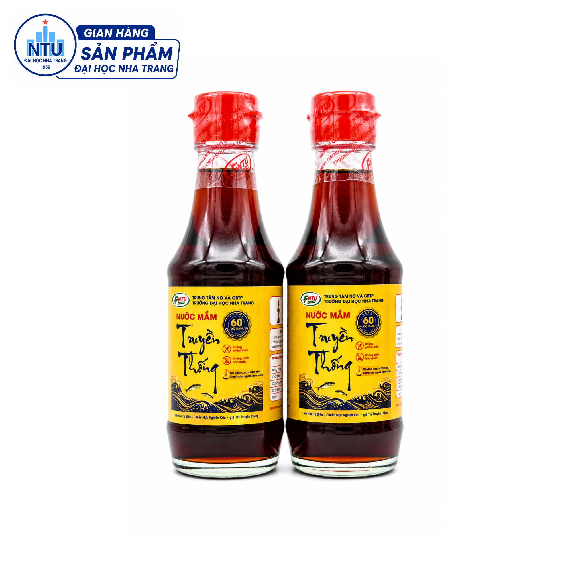 Nước mắm truyền thống 60 độ đạm (chai 200ml)