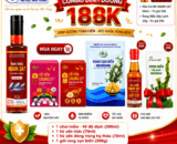 COMBO DINH DƯỠNG GIA ĐÌNH 188K | Nước Mắm 45 + Rong Biển + Yến Chưng + Dầu Cá Hồi [Đại học Nha Trang]