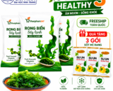 COMBO HEALTHY RONG BIỂN SẤY LẠNH tặng kèm sốt mè rang