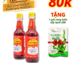 COMBO 1 (2 chai nước mắm ngon247 - 30 độ đạm - 500ml)