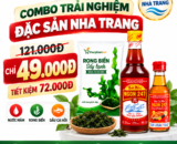 Combo Trải Nghiệm 49K – Nước Mắm, Rong Biển & Dầu Cá Hồi | Đại học Nha Trang