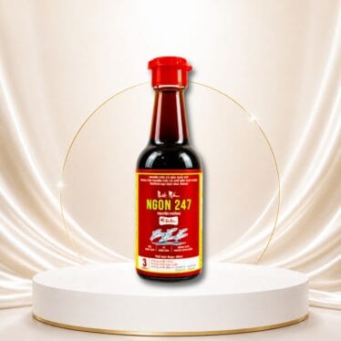 Nước mắm giảm mặn Ngon 247 – 45 độ đạm [Đại học Nha Trang] – Chai 60ml
