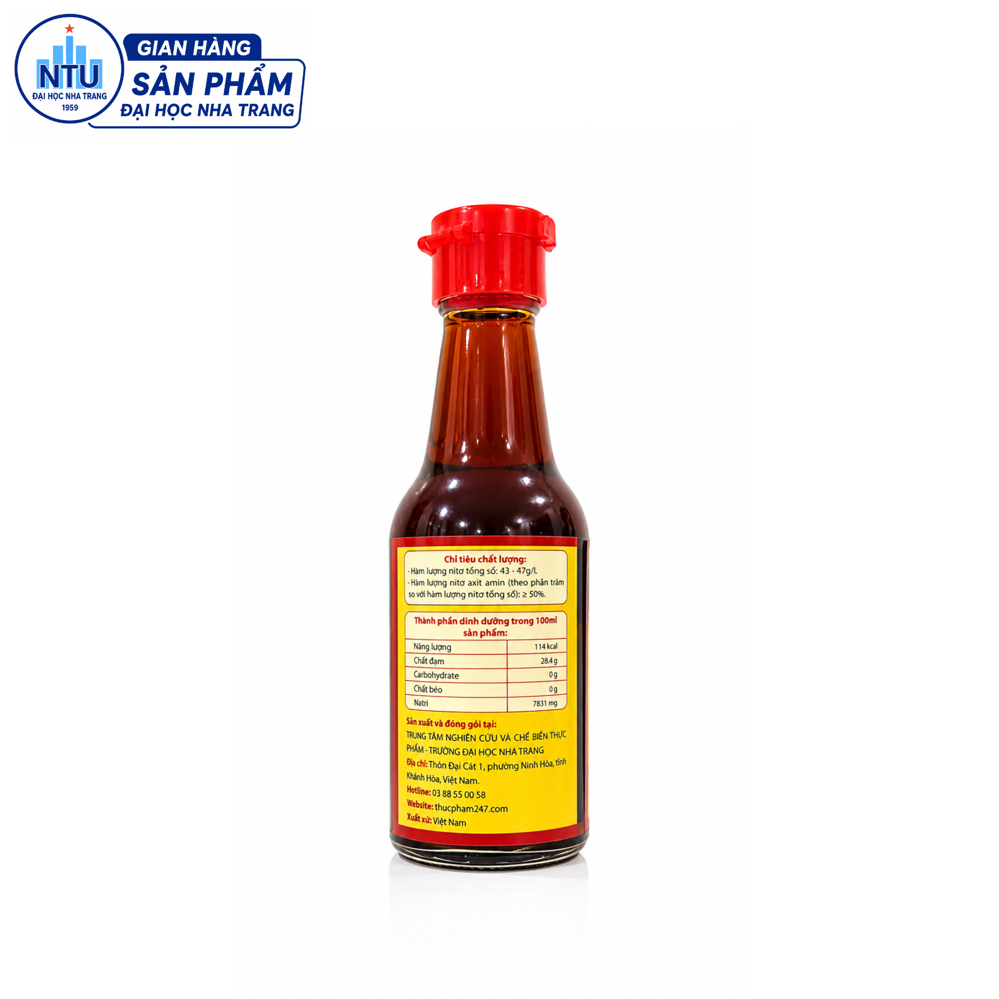COMBO 129k: nước mắm ngon247 - độ đạm + dầu cá hồi + yến Kid + rong biển sấy lạnh + rong sụn
