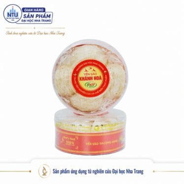 Tổ yến tinh chế 1 mặt sợi  [Đại học Nha Trang] - Hộp 50gr