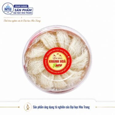 Tổ yến tinh chế 1 mặt  [Đại học Nha Trang] - Hộp 100gr