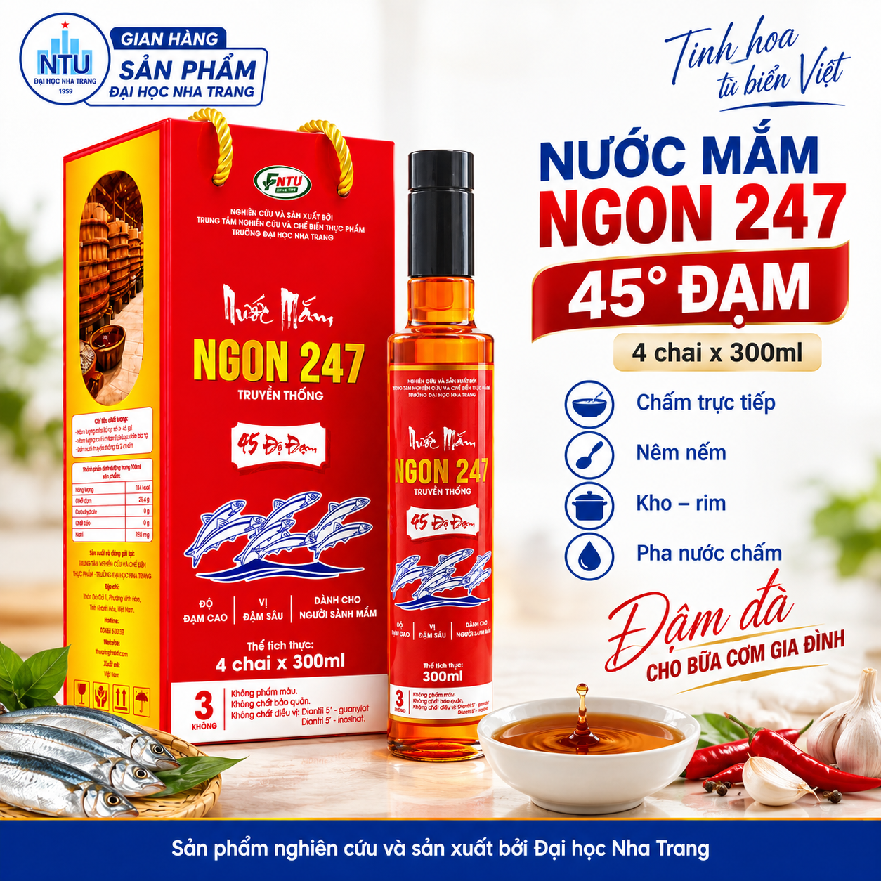 Combo Tinh Hoa Đại Dương – 470K Tặng Quà 140K