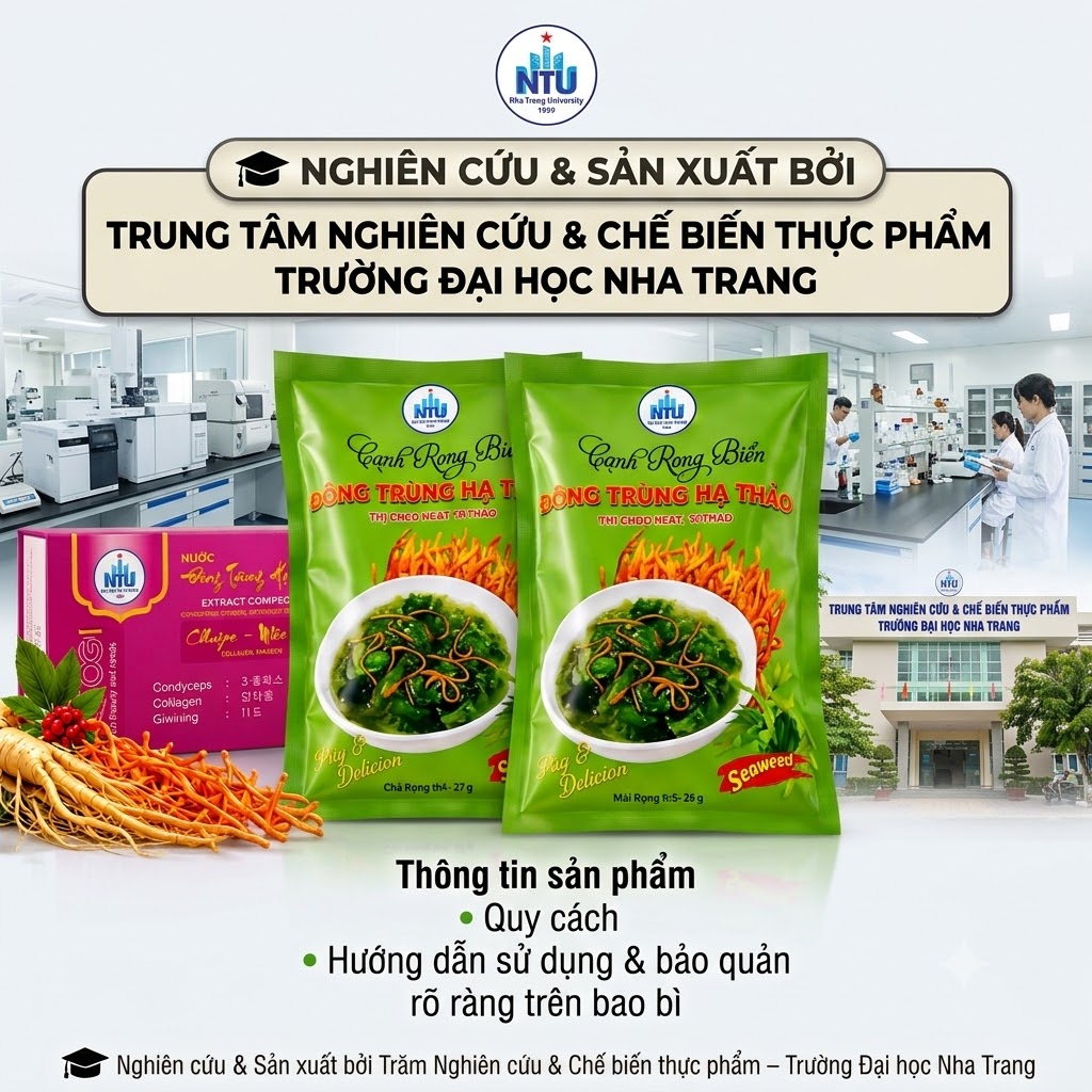 Combo Tinh Hoa Giáng Dương – 250K Tặng 2 Canh Rong Biển