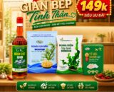 Combo Gian Bếp Tình Thân 149K - Trọn Vị Bữa Cơm, Bồi Bổ Sức Khỏe Cho Cả Gia Đình