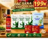 Combo Đặc Sản & Sức Khỏe Toàn Diện 199K - Trọn Vị Biển Khơi, Bồi Bổ Đề Kháng