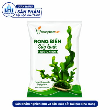 Rong Biển Sấy Lạnh Healthy [Đại học Nha Trang] – Gói 20g