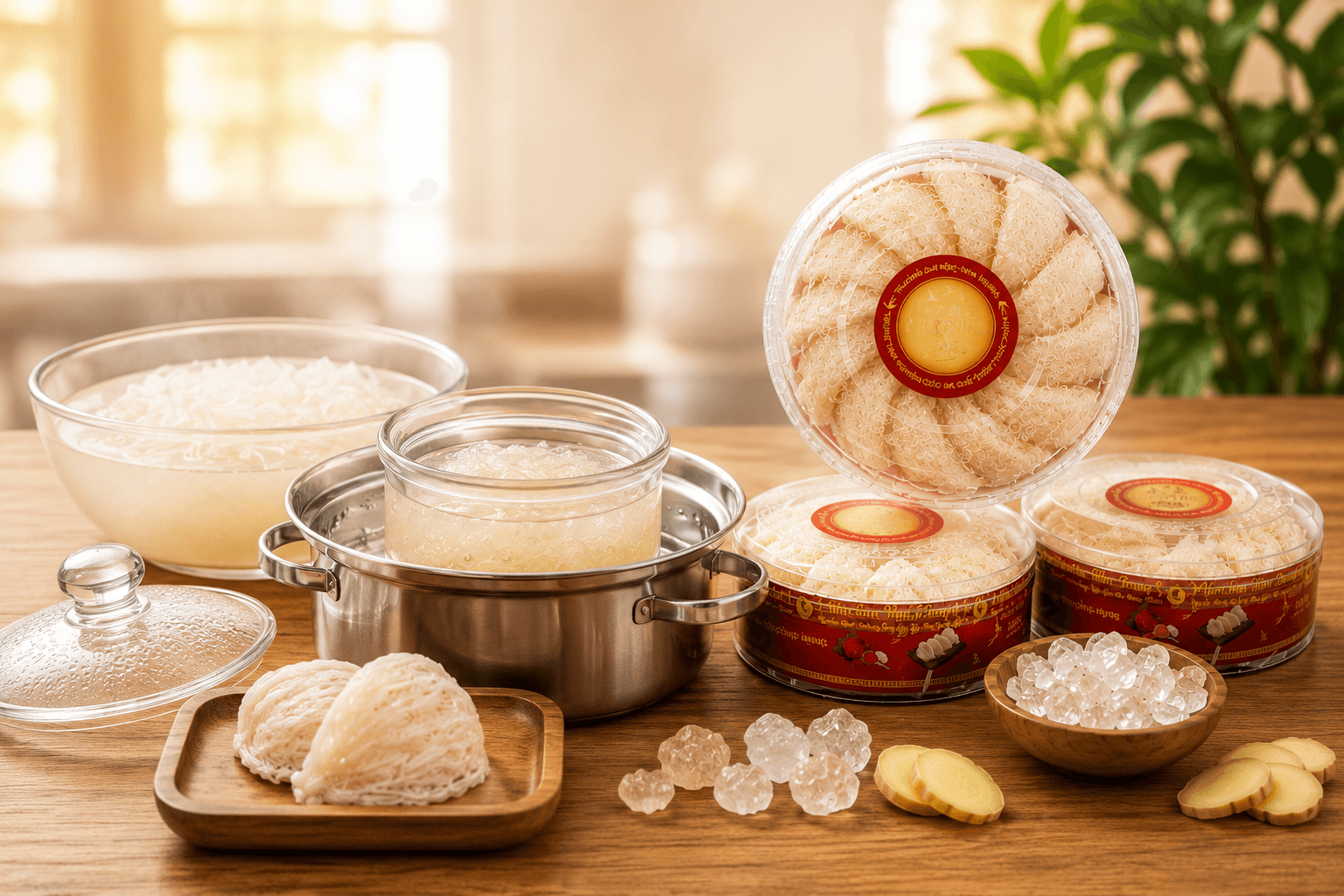 Hướng Dẫn Cách Ngâm Và Chưng Tổ Yến Tinh Chế Giữ Trọn Vi Chất Tại Nhà
