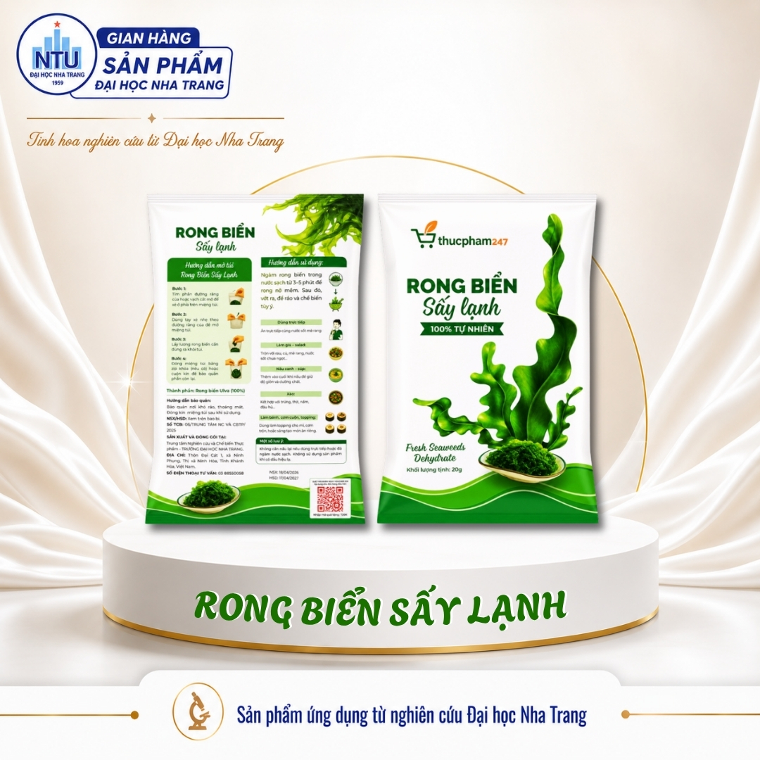 Combo Cả Nhà Khỏe Ngon 199K - 2 Yến ĐTHT, 1 Yến ĐP, 1 Mắm 35 đạm, 1 Rong Sấy Lạnh, 1 Rong Sụn.